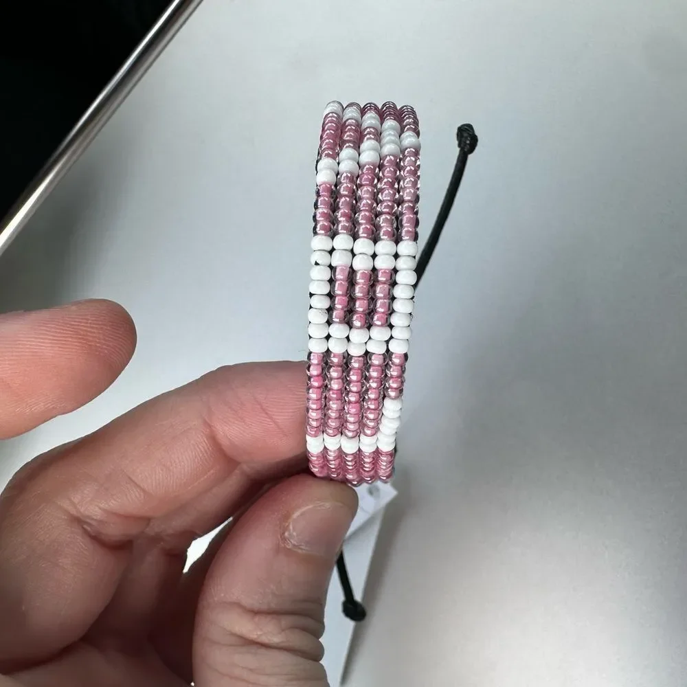 ❤️ NWT Ubuntu Life LOVE Bracelet • Adjustable, Handwoven, Beaded
